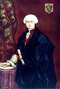 Portrait of Saint-Germain.